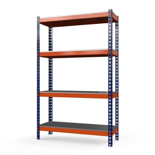 Складской стеллаж Профи-Т 2000x1845x1005 мм. Ярусы: оцинк. мет.  4 шт. (Т-160/L M/4)