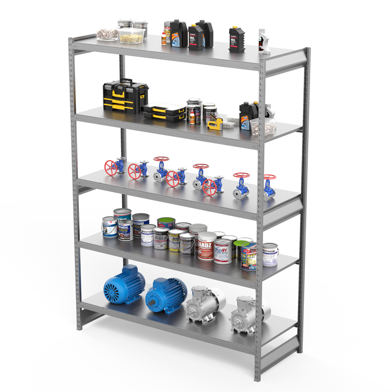 Стеллаж грузовой СГ Ультра (2500х1800х1000 мм) 5 ярусов, цинк (СГУ 2518105)