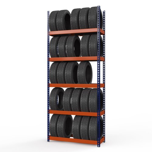 Стеллаж для шин, дисков и колес Профи-Т 3000x1540x455 мм. Ярусы:   5 шт. (Т-120-3,0)