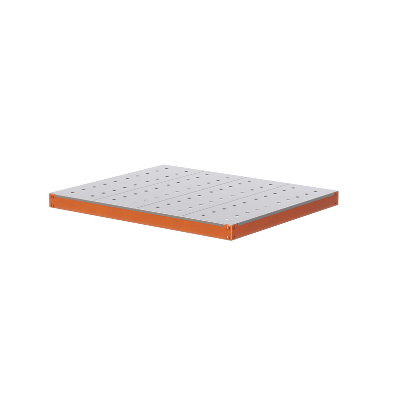 Ярус стеллажа Профи Т, металлический перфорированный настил (1240Х1005 мм)