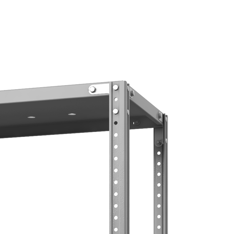 Стеллаж металлический ТС Лайт, 1000x1000x600 мм. Полки: 2 шт. металл перф. (ТС 10100621) – изображение №2