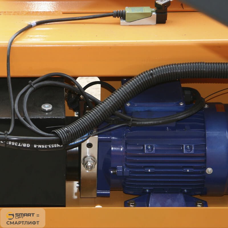 Подъемник ножничный несамоходный SJY-0.3-6 (380В; 300 кг; 6 м) СМАРТЛИФТ (SMARTLIFT) / СМАРТ (SMART) – изображение №4