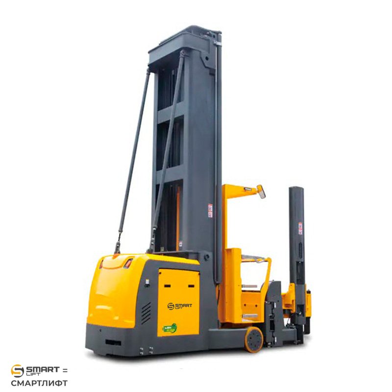 Узкопроходный ричтрак OPTS15 (1500 кг; 10 м; 80В / 600Ач) СМАРТЛИФТ (SMARTLIFT)