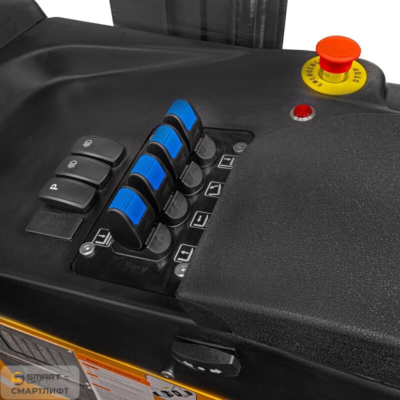 Узкопроходный ричтрак OPD15 (1500 кг; 6,2 м; 48В / 1000Ач) СМАРТЛИФТ (SMARTLIFT) – изображение №3