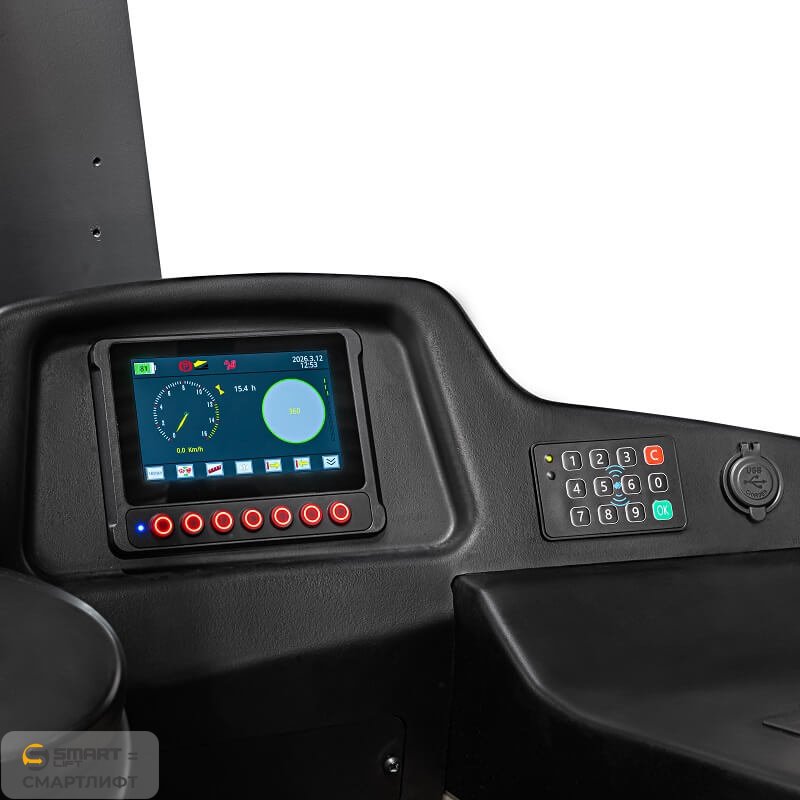 Узкопроходный ричтрак OPD15 (1500 кг; 6,2 м; 48В / 1000Ач) СМАРТЛИФТ (SMARTLIFT) – изображение №2